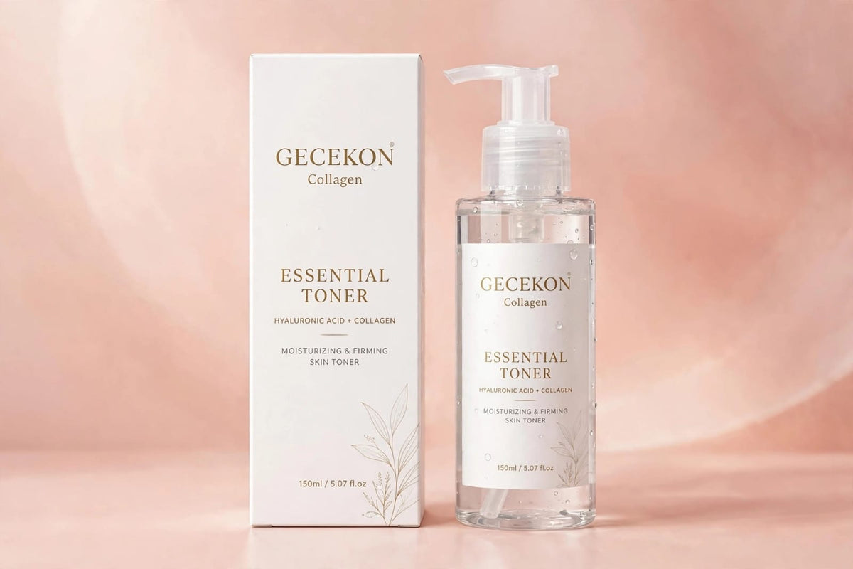 Gecekon Collagen Essential Toner with Hyaluronic Acid – 150 ml