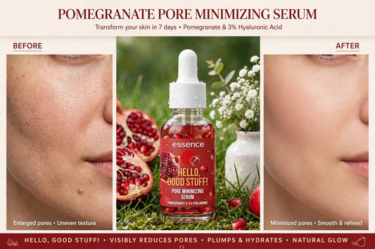 essence HELLO, GOOD STUFF! Pomegranate Pore Minimizing Serum