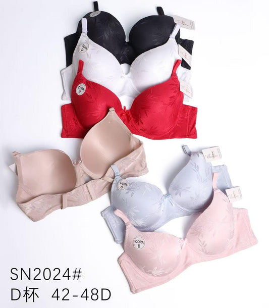 Women's Foam-Padded Bra with Adjustable Straps