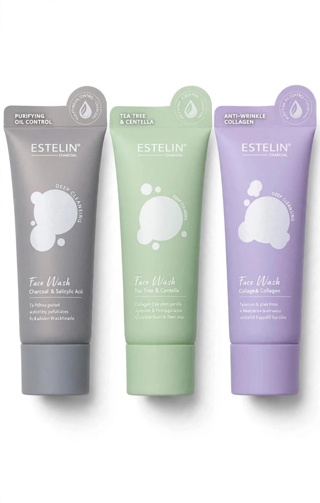 ESTELIN Charcoal Face Wash