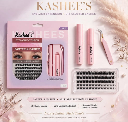 Kashee’s DIY Cluster False Eyelashes