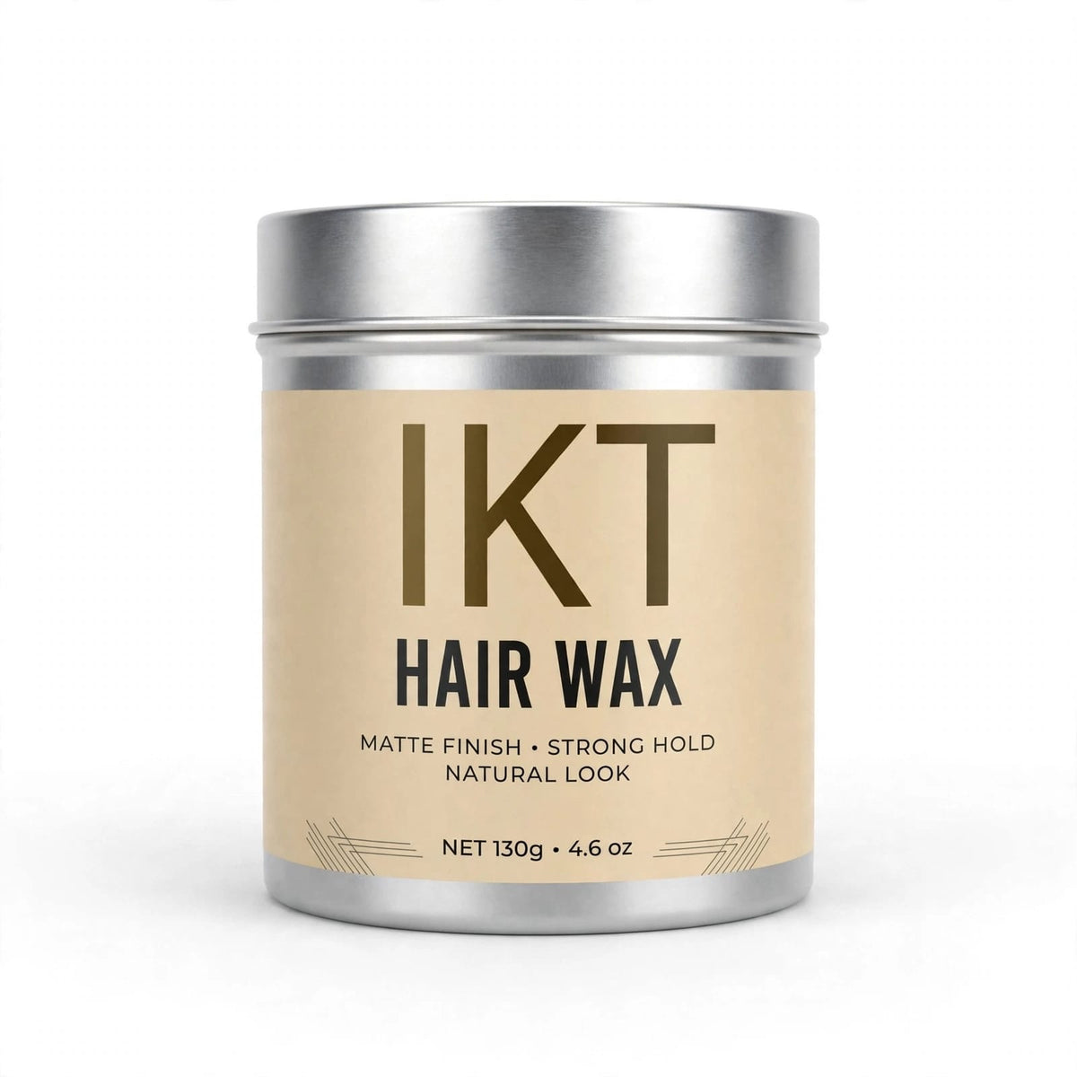 IKT Matte Finish Hair Wax – Strong Hold, 130 g