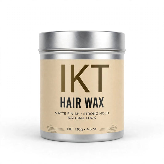 IKT Matte Finish Hair Wax – Strong Hold, 130 g