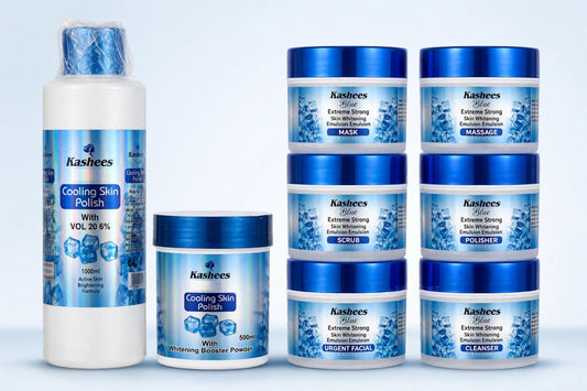 Kasheesh Cooling Skin Polish Set – 4-Piece Bundle